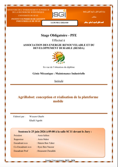 AgriRobot Mobile Platform Report